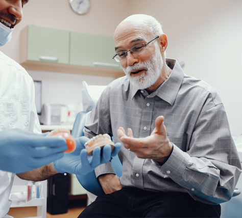 Urgência de prótese dentária